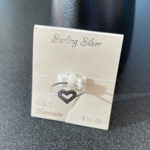 Sterling Silver Heart Ring